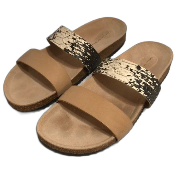 Loeffler Randall Paz two-band flat sandals size 10 ladies - Picture 2 of 10